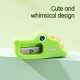 Точилка для карандашей DELI EH575B, GREEN, Крокодил