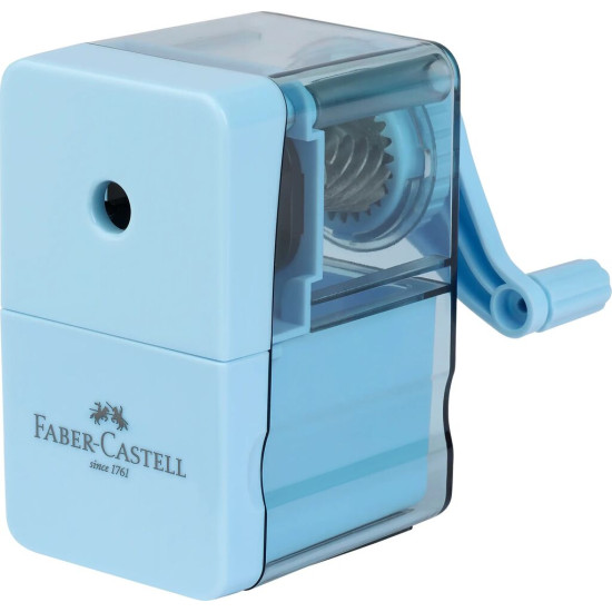 Настольная точилка Faber-Castell 180985, Синий, Стабильная и точная заточка
