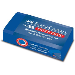 Ластик Faber-Castell 187170 без пыли синий
