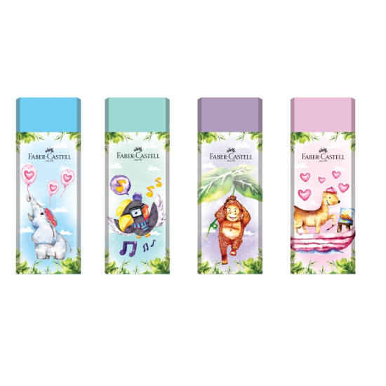 Ластик Faber-Castell Happy Jungle без ПВХ