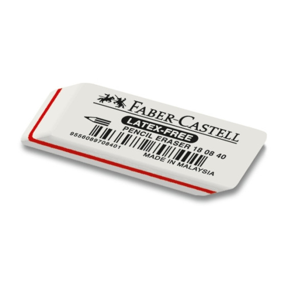 Ластик Faber-Castell Latex-free мягкий без латекса
