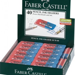 Ластик Faber-Castell 7070-40 двойной 40шт