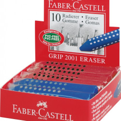 Ластик Faber-Castell Grip 2001 Треугольный без размазывания