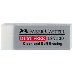 Ластик Faber-Castell 187120 Белый без пыли