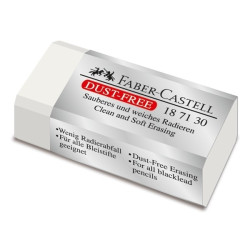 Ластик Faber-Castell 187130 Белый без пыли