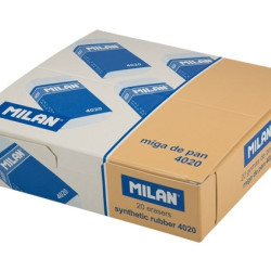 Ластик Milan 4020 Классический белый