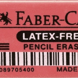 Ластик Faber-Castell 7005-40, красный (P)