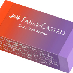 Kustutuskumm Faber-Castell PVC Tolmuvaba Flow Edition