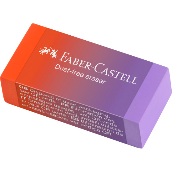 Kustutuskumm Faber-Castell PVC Tolmuvaba Flow Edition
