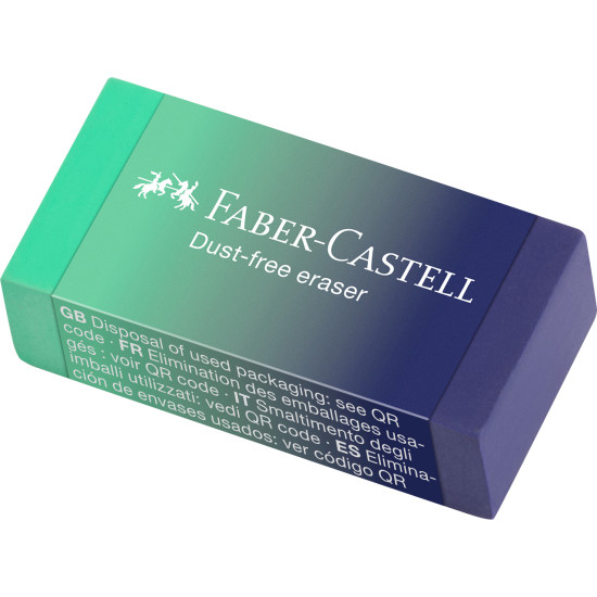 Kustutuskumm Faber-Castell PVC Tolmuvaba Flow Edition