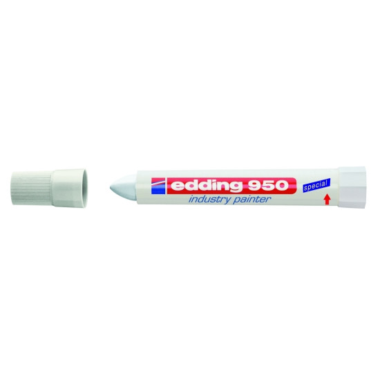 Маркер Edding 950 Industry Painter 10мм белый