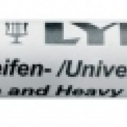 Мелок Lyra 799007 Ø 15мм 9см для резины желтый