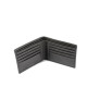 Leather wallet Gianni Conti, for man, black