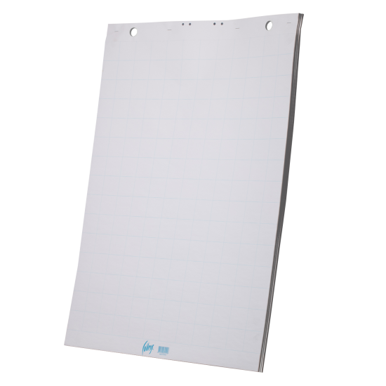 Блок для флипчарта COLLEGE "KF162550", White, с предварительно пробитыми отверстиями