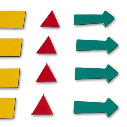 Магнитные символы для доски 2x3