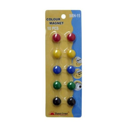 Магниты Tahvlimagnet WF-15 10шт ассорти