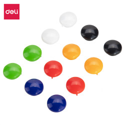 Магнитные кнопки DELI "Magnetic Button", Multicolor, Прочные