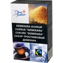 Сахар DAN SUKKER Демерара Fairtrade 500г