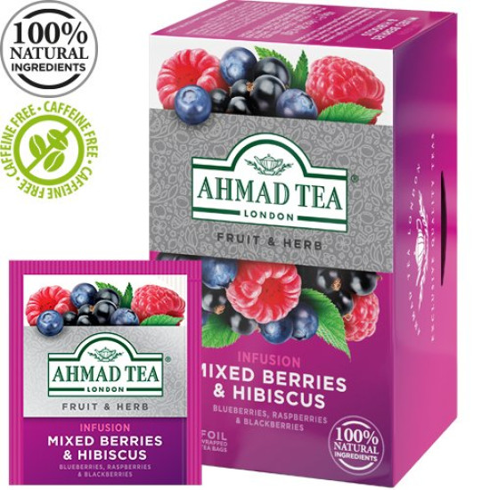 Чай Ahmad  MIXED BERRIES, 20пачек x 2гр
