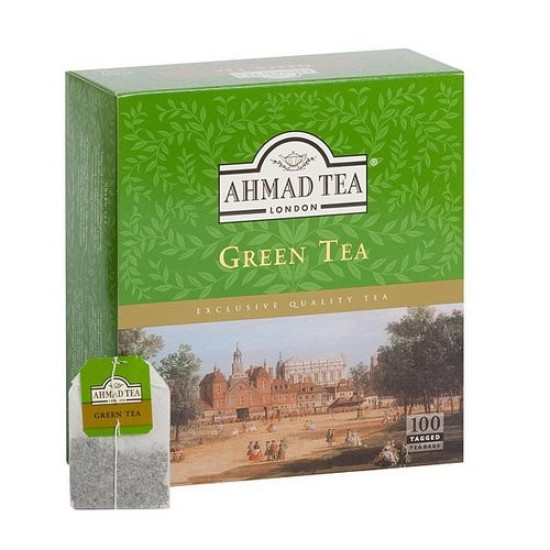 Чай AHMAD Green 100шт