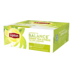 Зеленый чай Lipton Цитрусовый 100 пакетиков