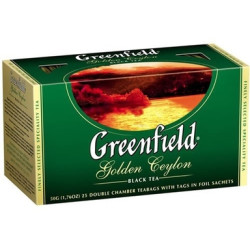 Чай Greenfield Golden Ceylon 25 пакетиков