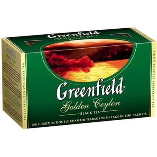 Чай Greenfield Golden Ceylon 25 пакетиков