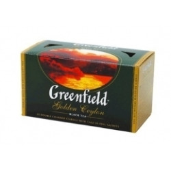 ***Melnā tēja Greenfield Golden Ceylon, 25 gab.x2g