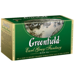 Чай Greenfield Earl Grey Fantasy 25 пакетиков