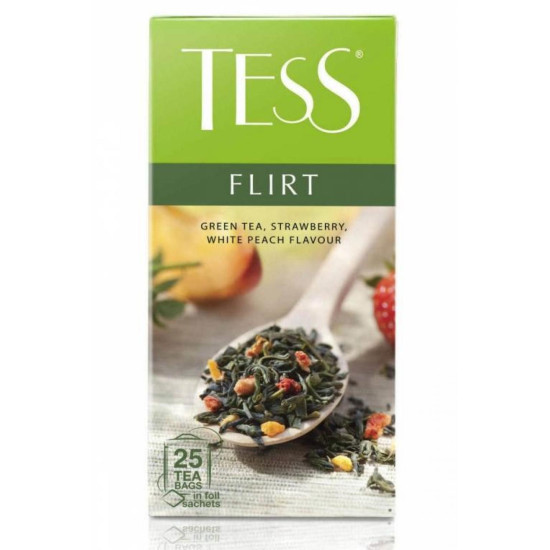 Zaļā tēja TESS Flirt 25 gab.x1.5g
