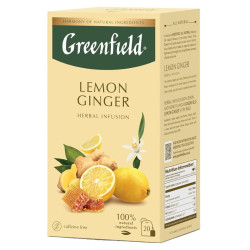 Tēja GREENFIELD LEMON GINGER (20)