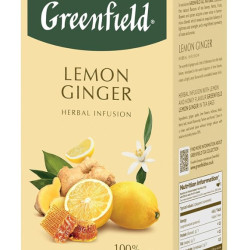 Tēja GREENFIELD LEMON GINGER (20)