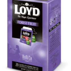 Melnā tēja LOYD Meža ogu, 20 maisiņi