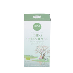 Zaļā tēja Just T, China Green jewel Bio 20x2g