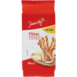 Сырное печенье JEDEN TAG "Biscuit Kaese", Насыщенный сырный вкус.