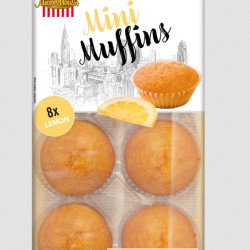 Мини-маффины лимонные 8 шт. 180г
