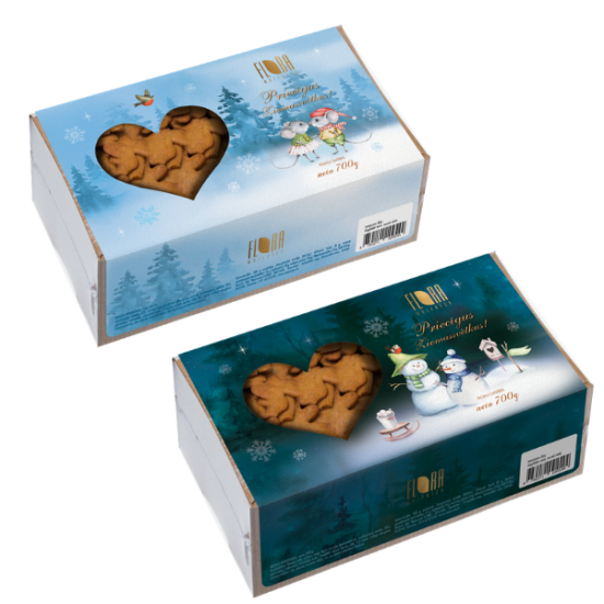 Piparkūkas medus Flora, 700g