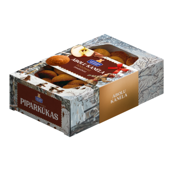 Piparkūku podziņas ar ābolu un kanēļa garšu, 280g