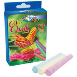 Мелки Centrum Crayons 12шт без пыли