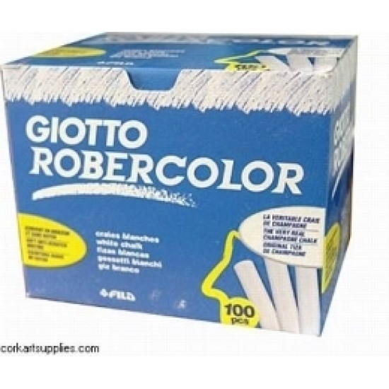 Мел Fila Giotto Kriit 100шт белый круглый