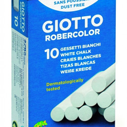 Мелки Fila Giotto Robercolor белые 10шт