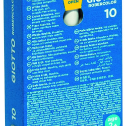 Мелки Fila Giotto Robercolor белые 10шт