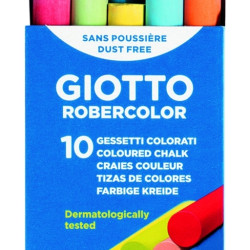 Мелки Giotto Robercolor 10шт яркие цвета
