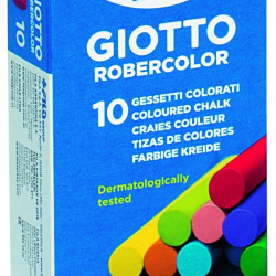 Мелки Giotto Robercolor 10шт яркие цвета