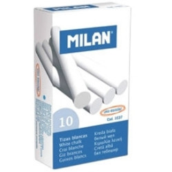 Мел Milan круглый белый 10шт