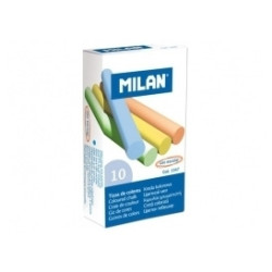 Мелки Milan цветные 10шт