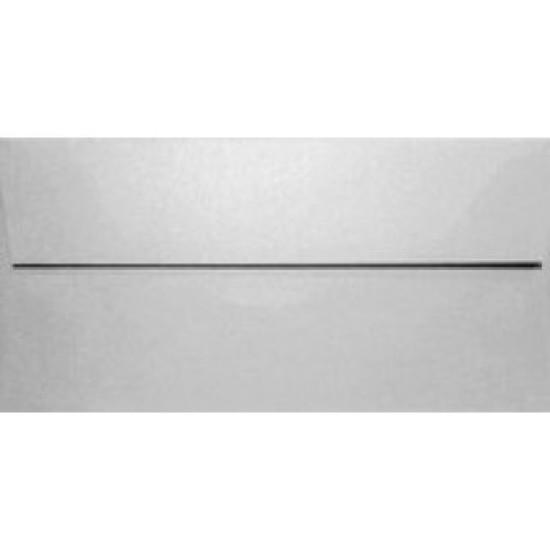 Конверт цветной Curios Metallic E65,110x220mm,120g/m2, white silver