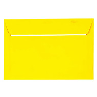 Pašlīmējoša aploksne Osiris C6, 114x162mm, 1gab, dzeltena