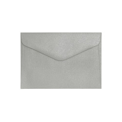 Krāsainas aploksnes Galeria Papieru Pearl B6, 150g/m2, 10gab/iep, Silver