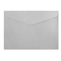 Krāsainas aploksnes Galeria Papieru Pearl, C5, 150g/m2, 10 gab/iep., Silver